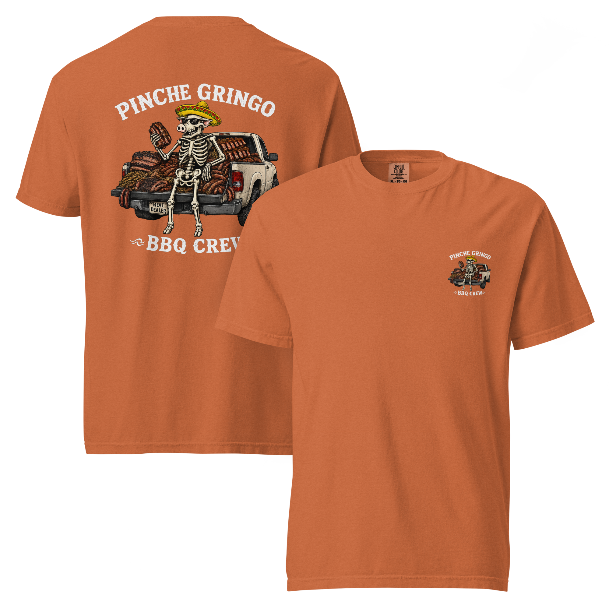 Pinche Gringo BBQ Crew Rib Feast Shirt