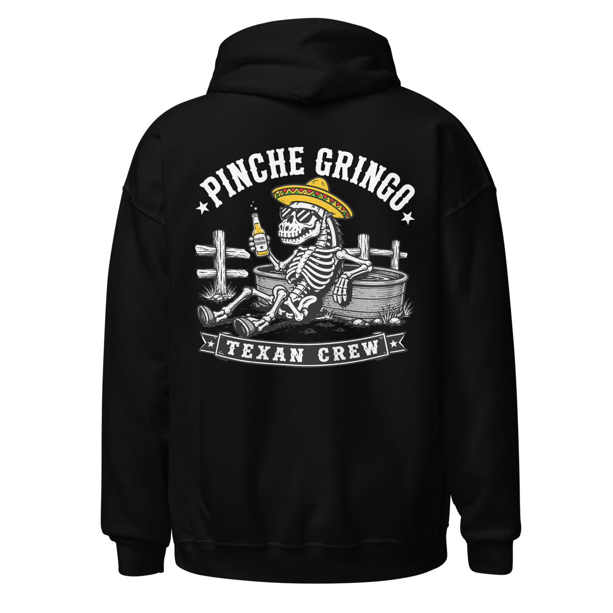 Pinche Gringo Texan Crew Hoodie