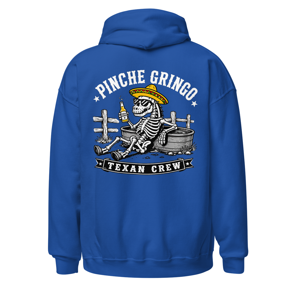 Pinche Gringo Texan Crew Hoodie