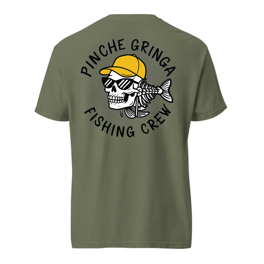 Pinche Gringa Fishing Crew Shirt