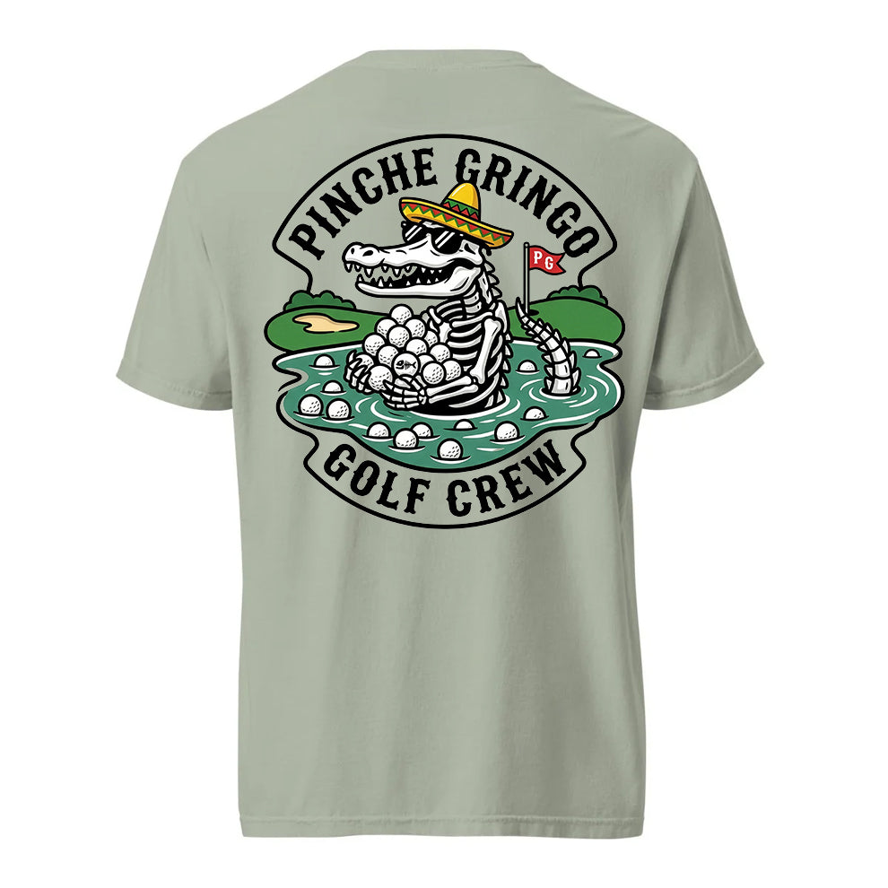 Pinche Gringo Golfing Crew Lake Ball Shirt