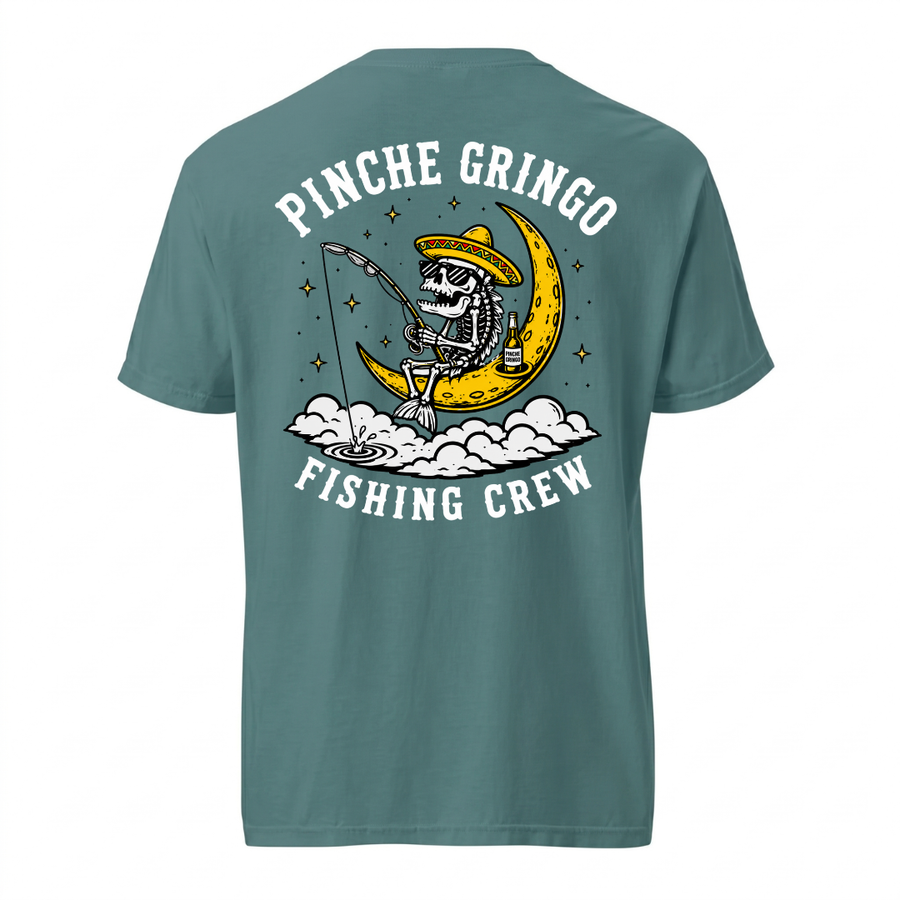 Pinche Gringo Fishing Crew MoonFish Shirt
