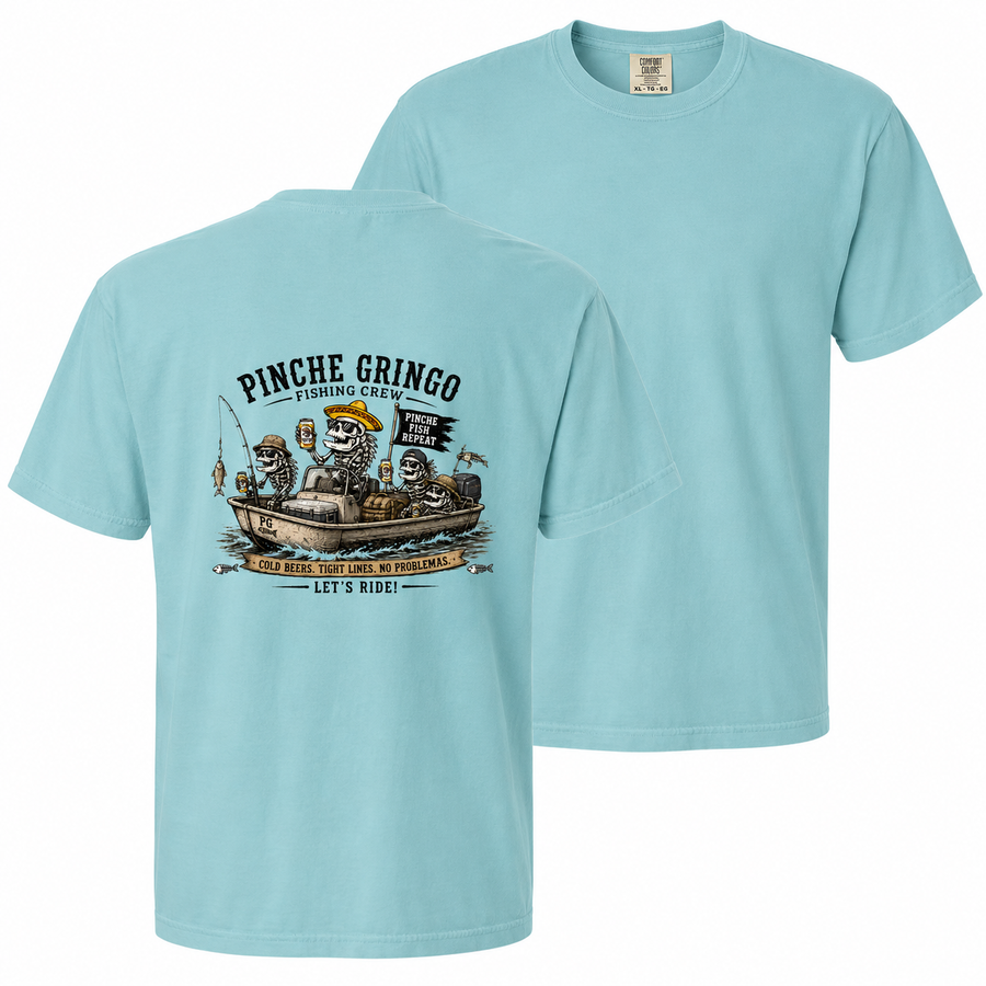 Pinche Gringo Fishing Crew Pinche Fish Shirt