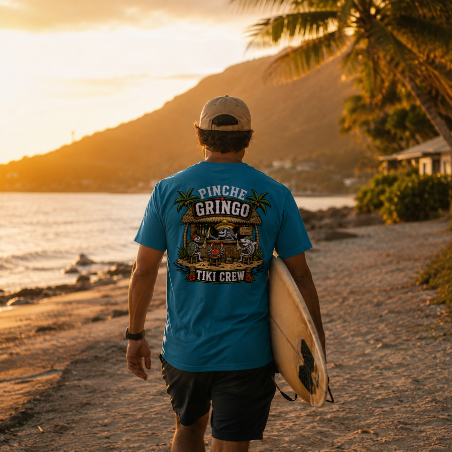 Pinche Gringo Tiki Crew Shirt