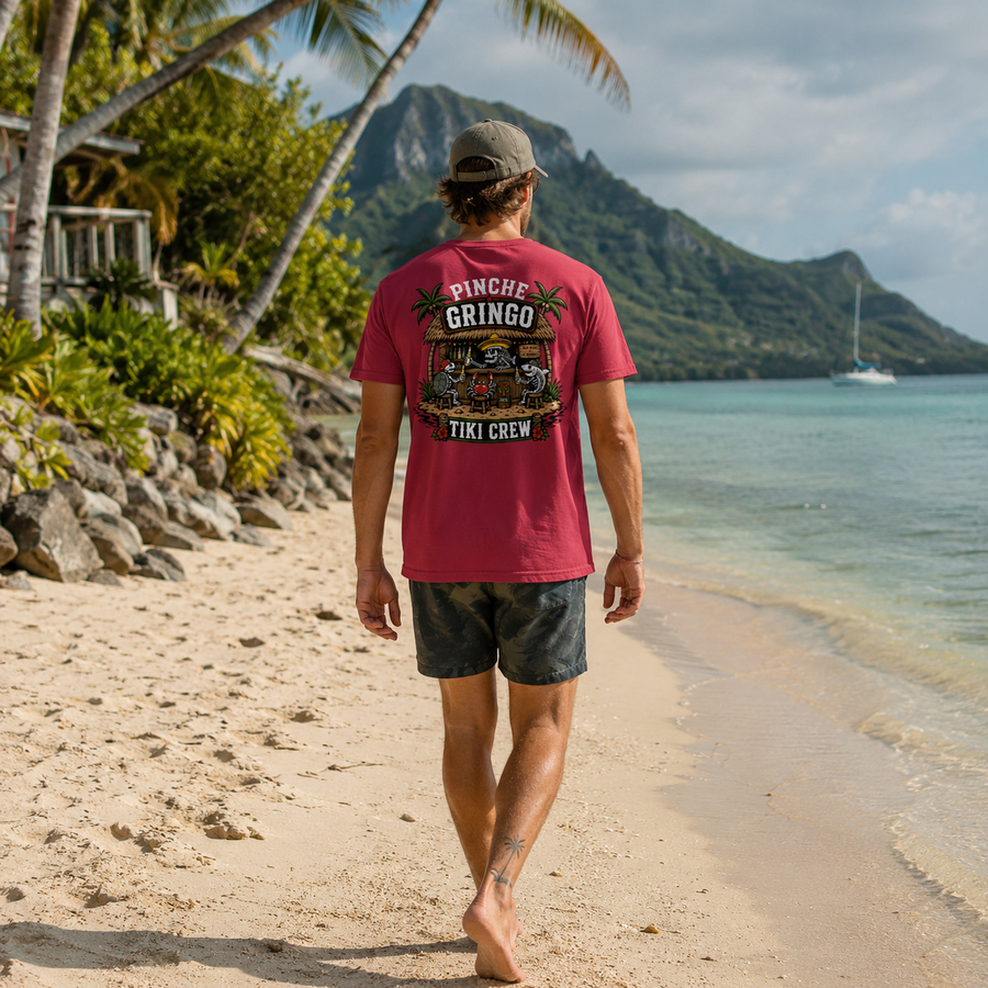 Pinche Gringo Tiki Crew Shirt