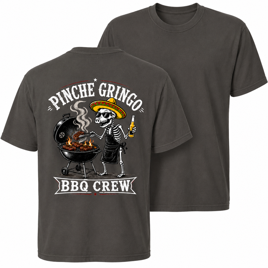 Pinche Gringo BBQ Crew Kettle Grill Shirt