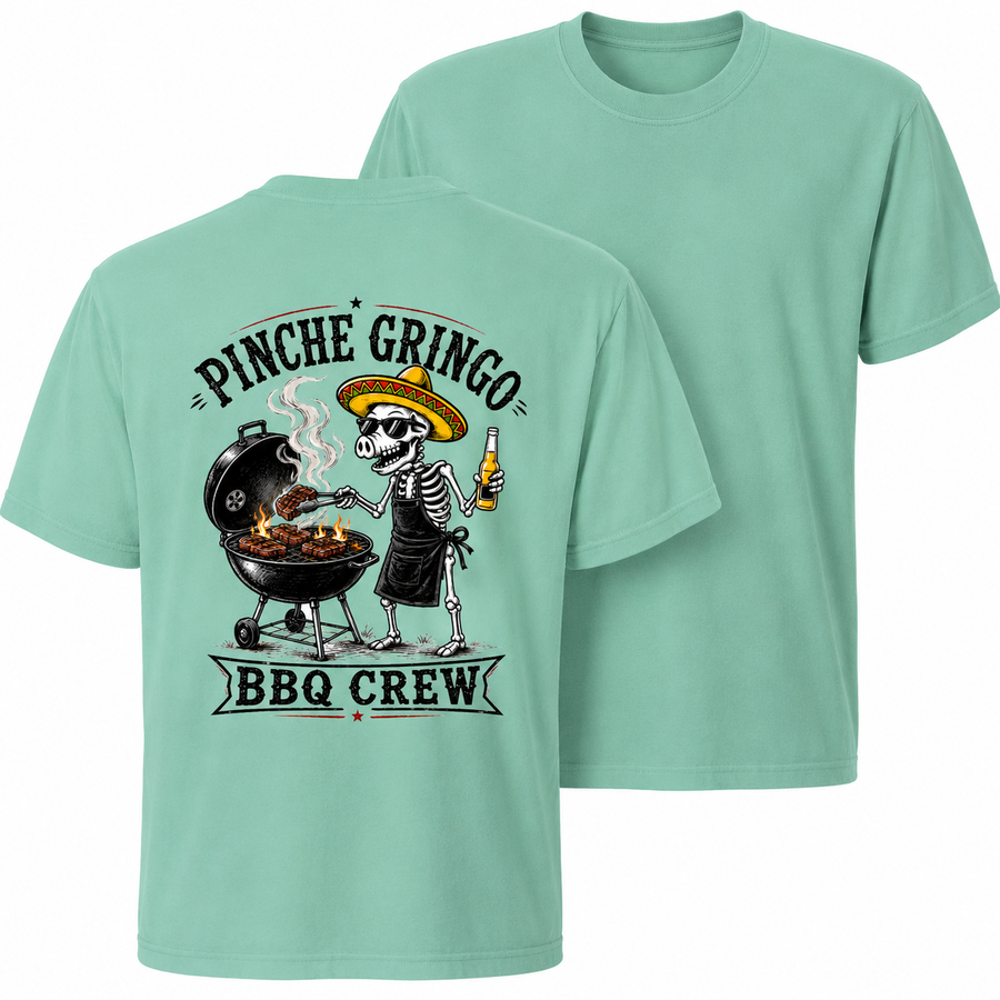 Pinche Gringo BBQ Crew Kettle Grill Shirt