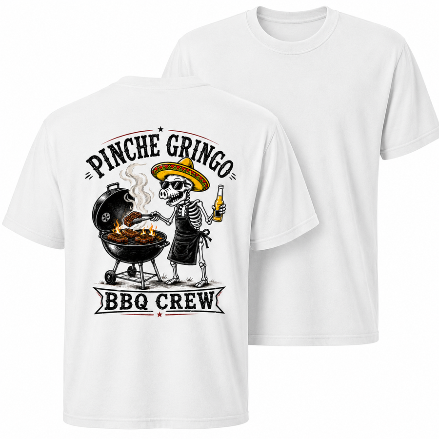 Pinche Gringo BBQ Crew Kettle Grill Shirt