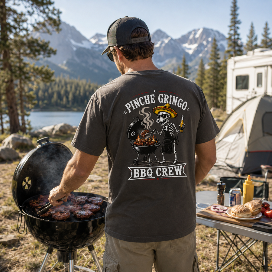 Pinche Gringo BBQ Crew Kettle Grill Shirt