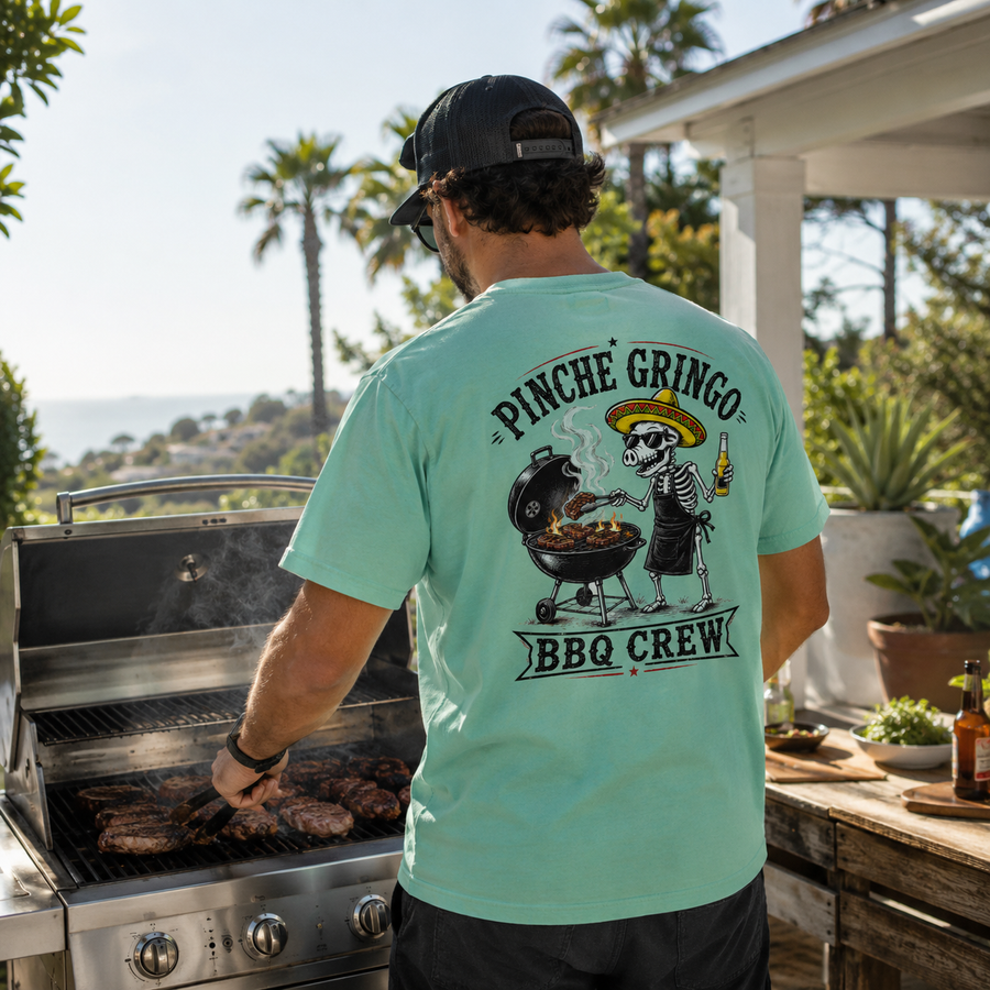 Pinche Gringo BBQ Crew Kettle Grill Shirt