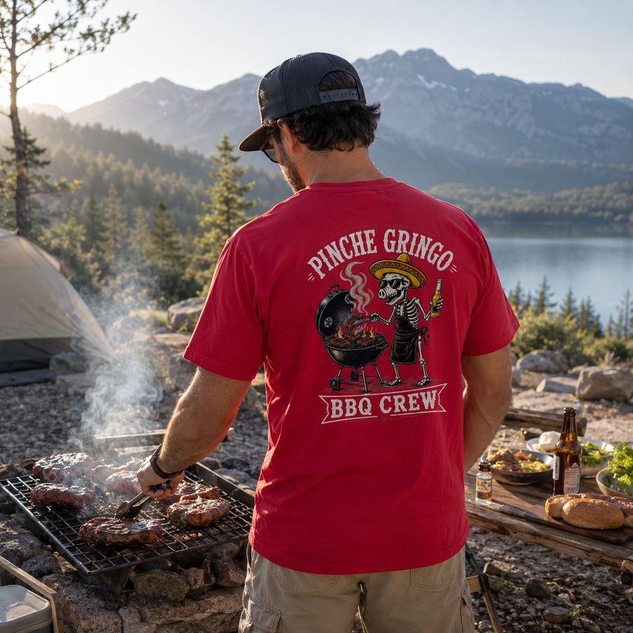 Pinche Gringo BBQ Crew Kettle Grill Shirt