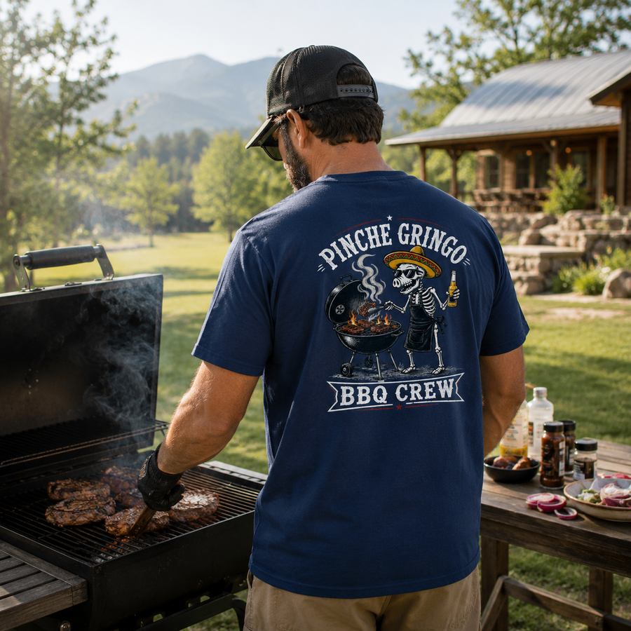 Pinche Gringo BBQ Crew Kettle Grill Shirt