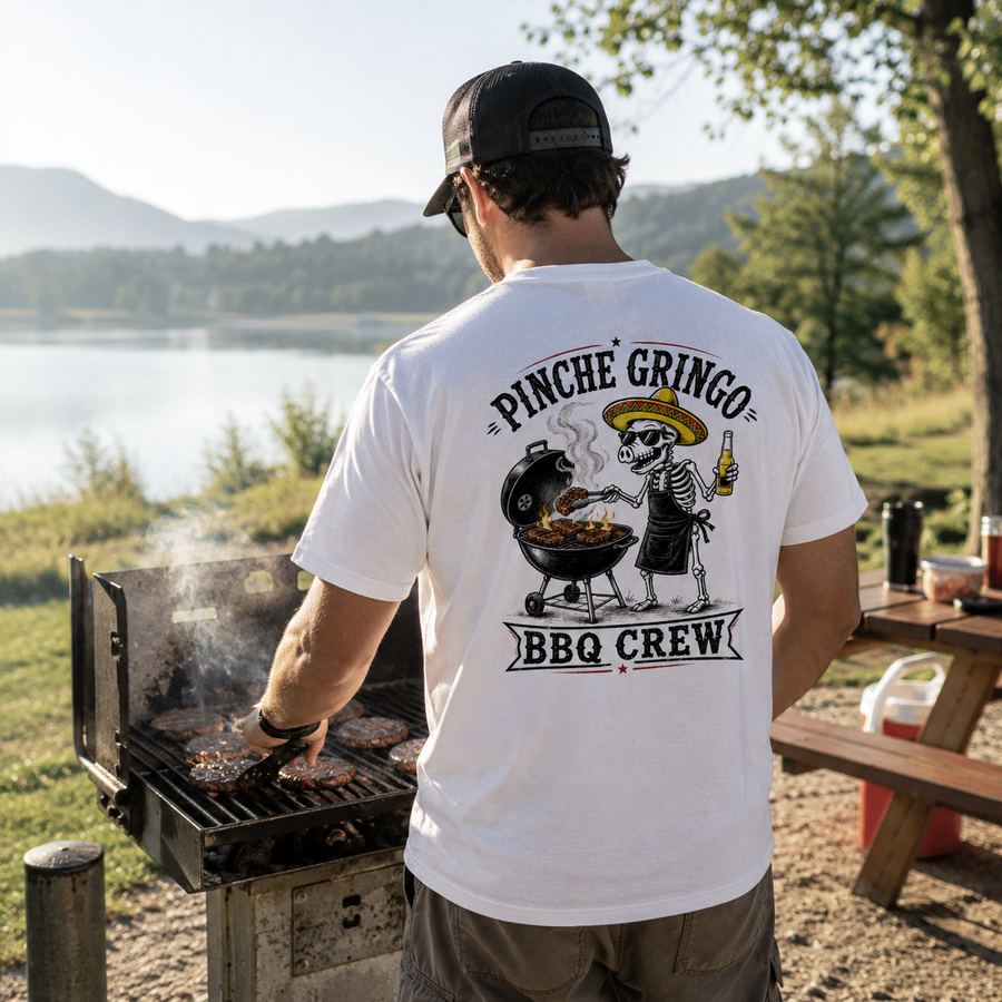 Pinche Gringo BBQ Crew Kettle Grill Shirt