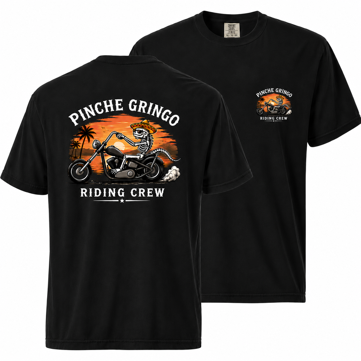 Pinche Gringo Riding Crew Sunset Ride Shirt