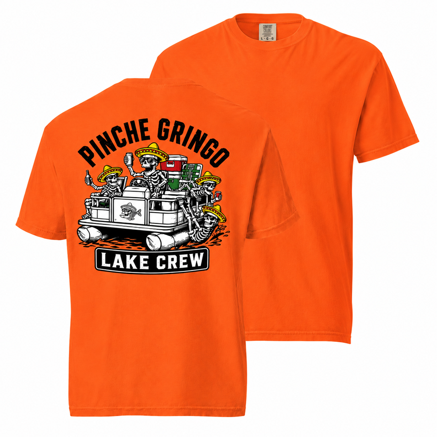Pinche Gringo Lake Crew Pontoon Shirt