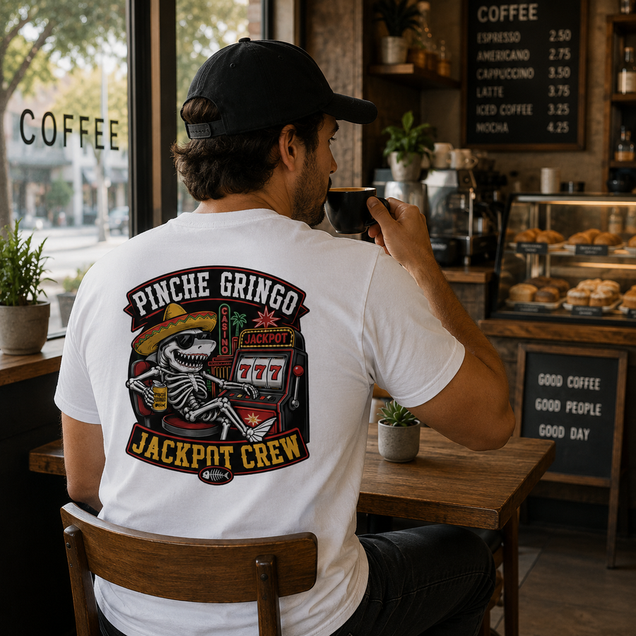 Pinche Gringo Jackpot Crew Shirt
