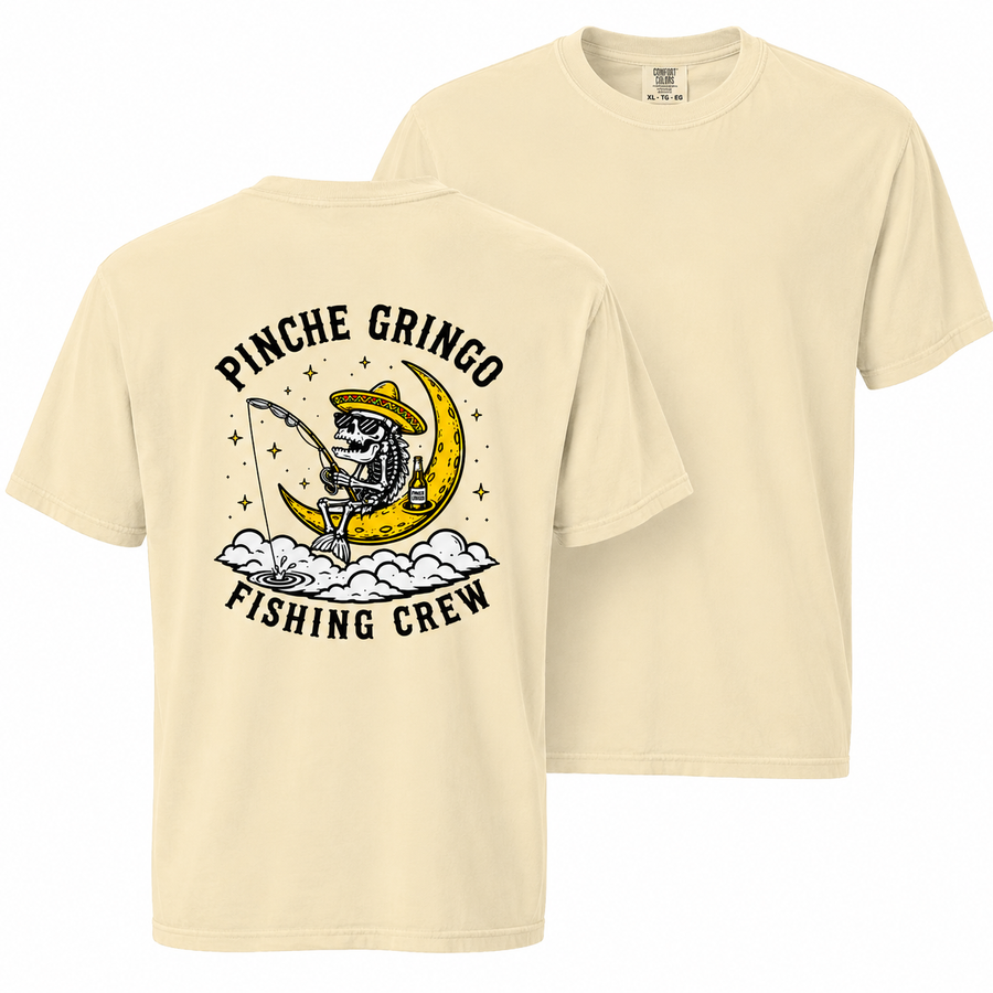 Pinche Gringo Fishing Crew MoonFish Shirt
