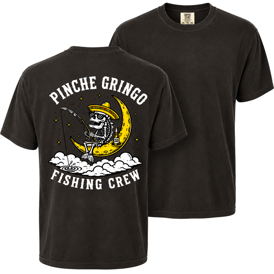 Pinche Gringo Fishing Crew MoonFish Shirt