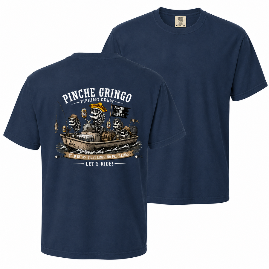 Pinche Gringo Fishing Crew Pinche Fish Shirt
