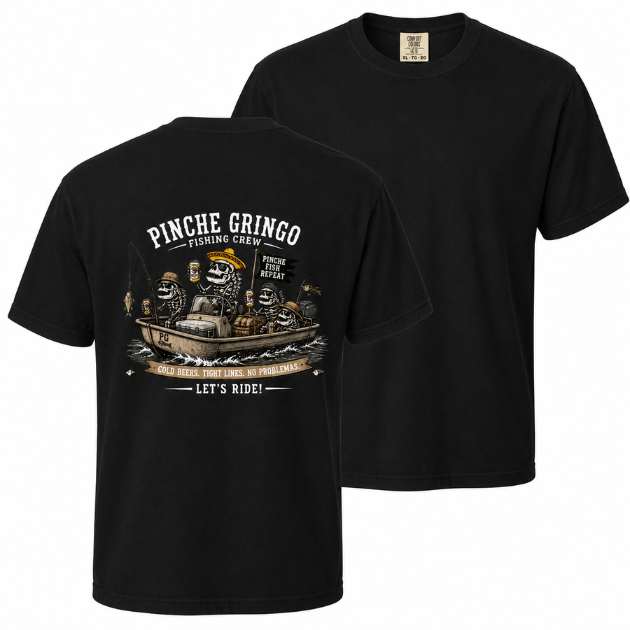 Pinche Gringo Fishing Crew Pinche Fish Shirt