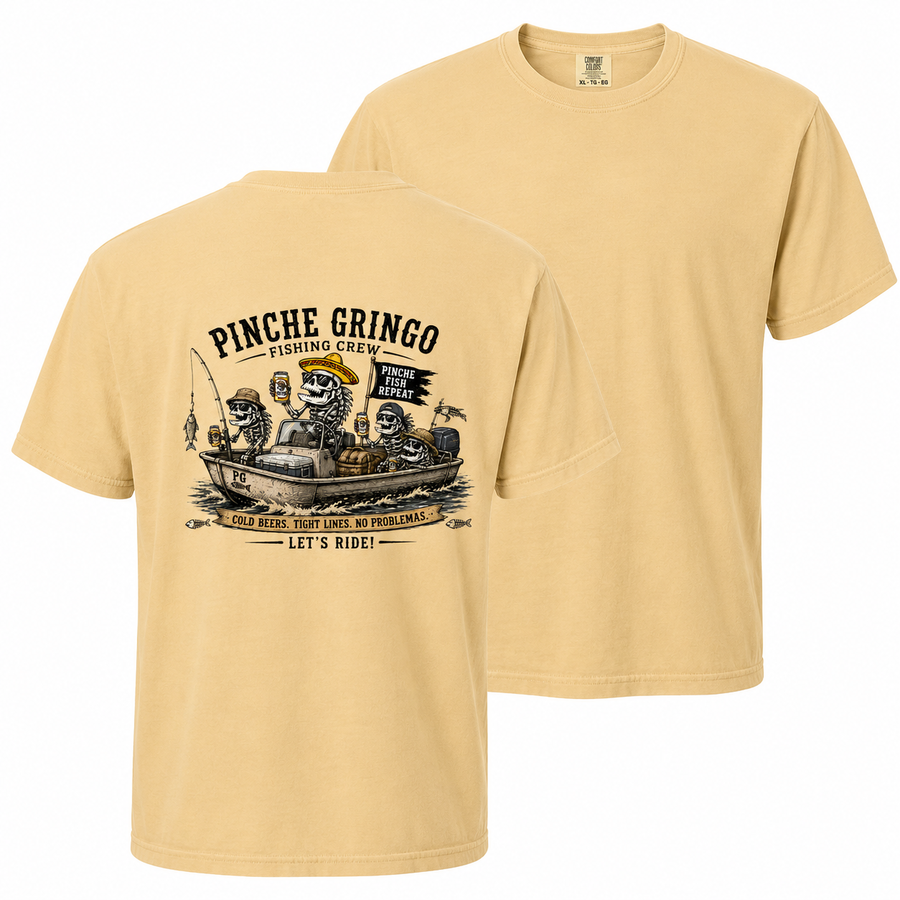 Pinche Gringo Fishing Crew Pinche Fish Shirt