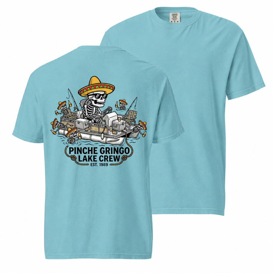 Pinche Gringo Lake Crew Booze Cruise Shirt
