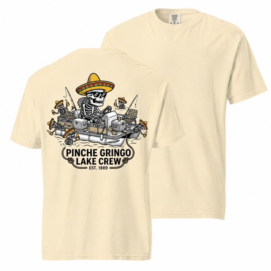 Pinche Gringo Lake Crew Booze Cruise Shirt
