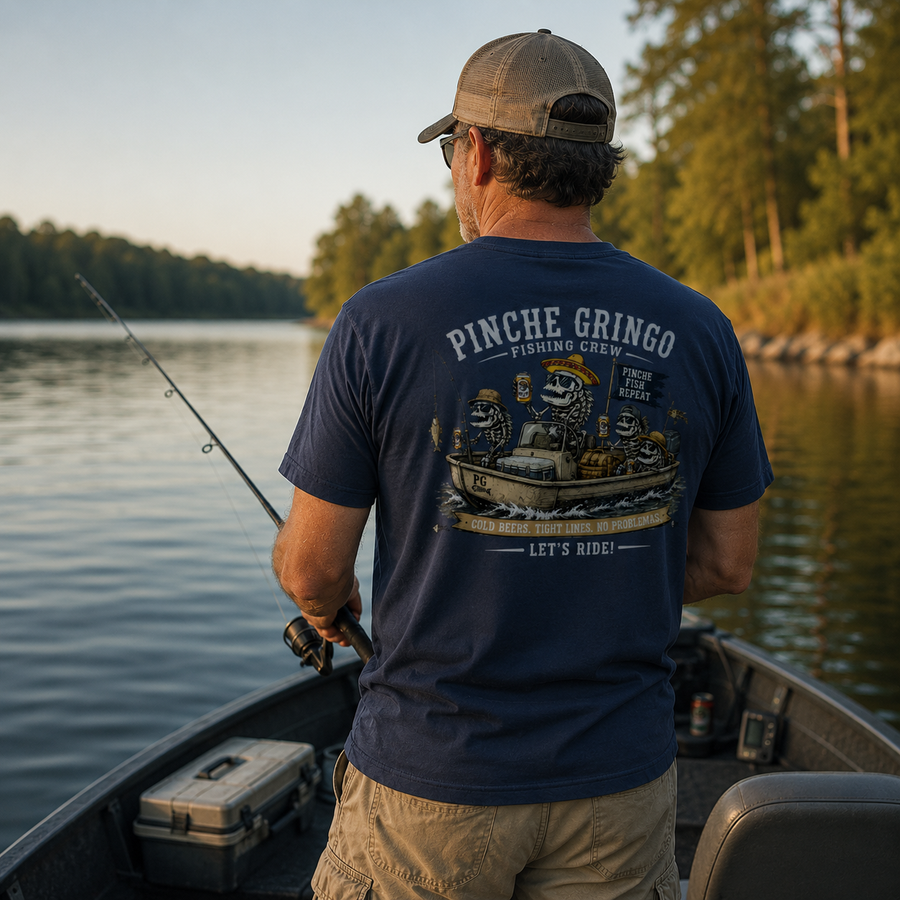 Pinche Gringo Fishing Crew Pinche Fish Shirt