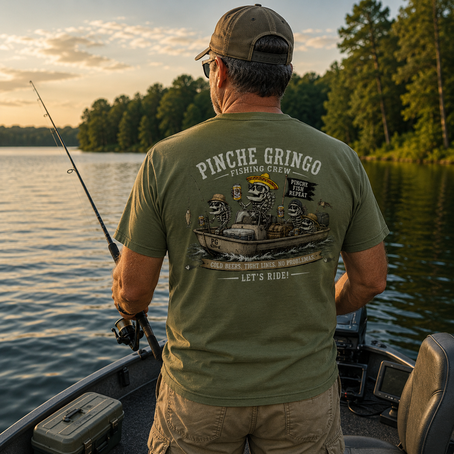Pinche Gringo Fishing Crew Pinche Fish Shirt