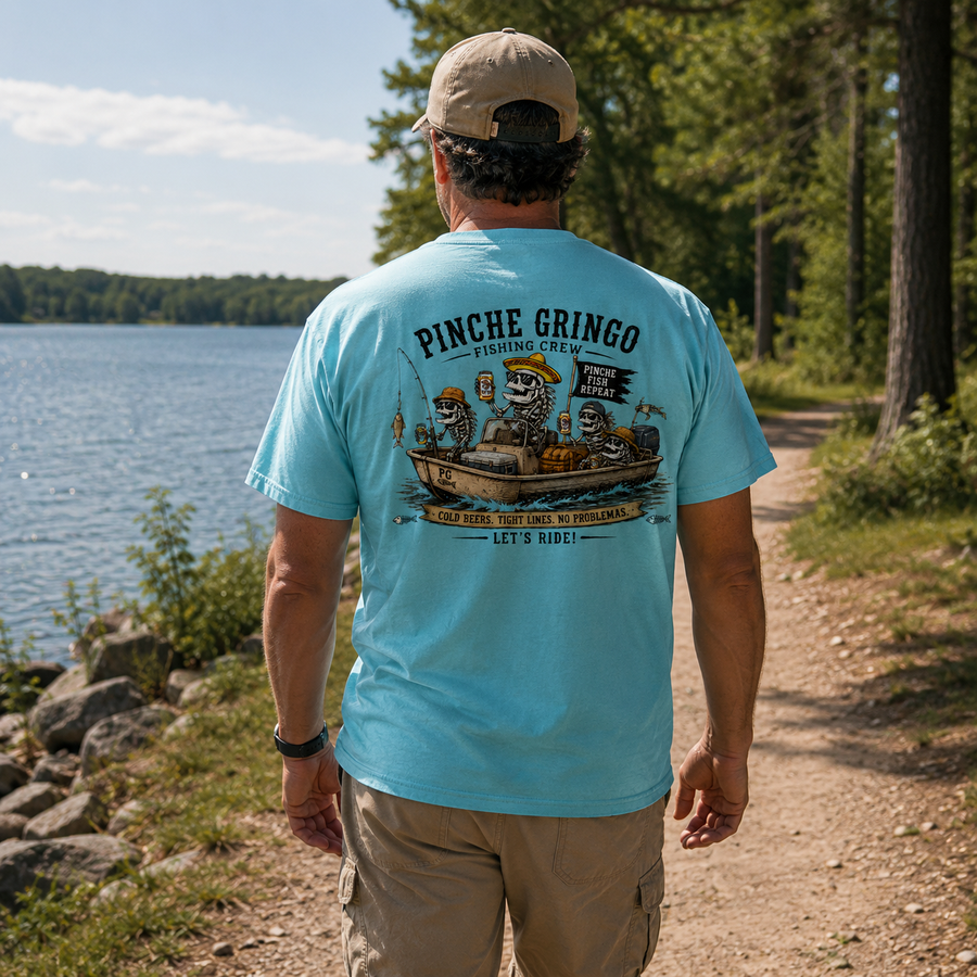 Pinche Gringo Fishing Crew Pinche Fish Shirt