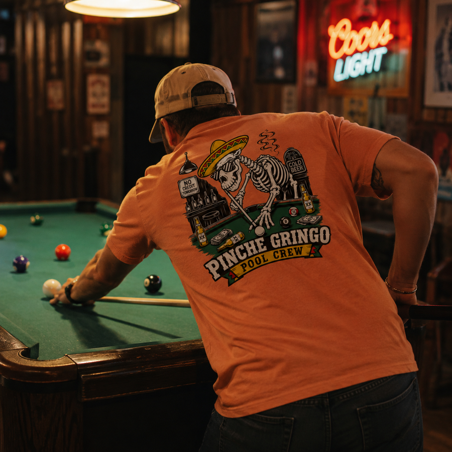 Pinche Gringo Pool Crew Shirt