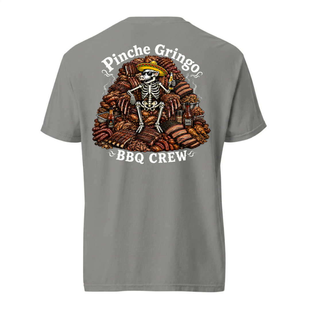Pinche Gringo BBQ Crew Grill Feast Shirt