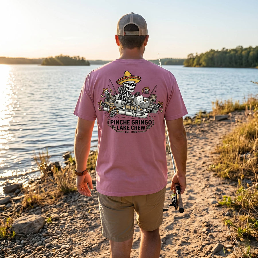 Pinche Gringo Lake Crew Booze Cruise Shirt