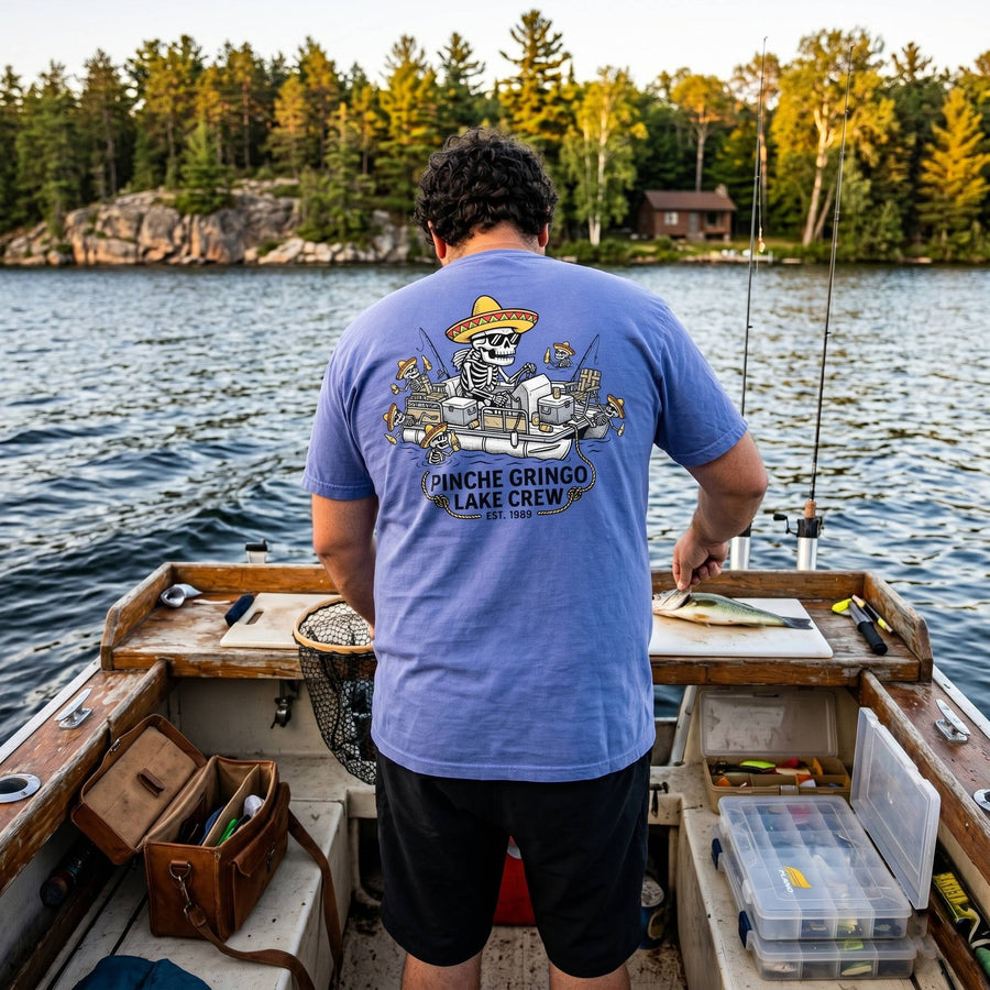 Pinche Gringo Lake Crew Booze Cruise Shirt