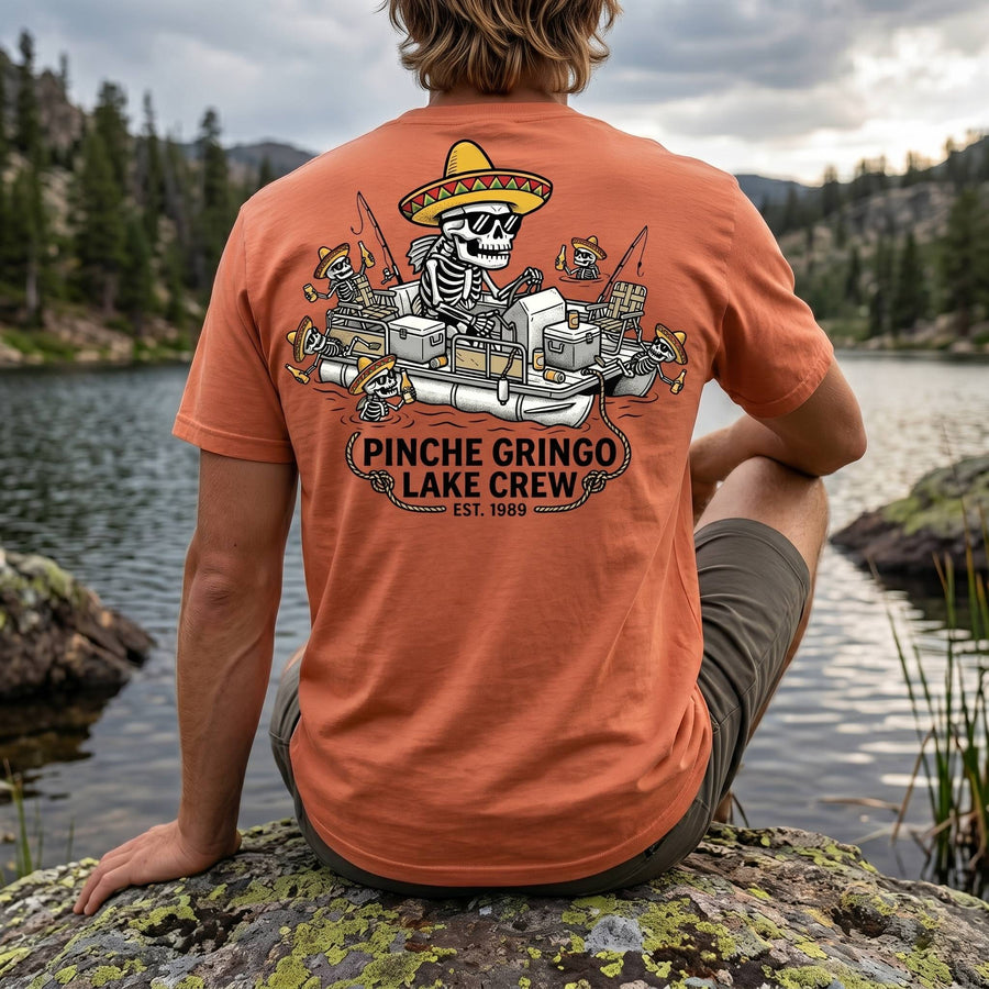Pinche Gringo Lake Crew Booze Cruise Shirt