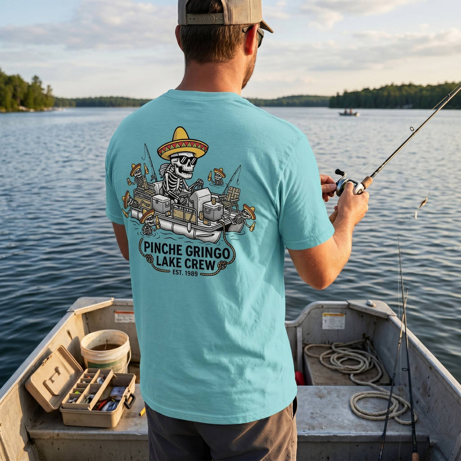 Pinche Gringo Lake Crew Booze Cruise Shirt