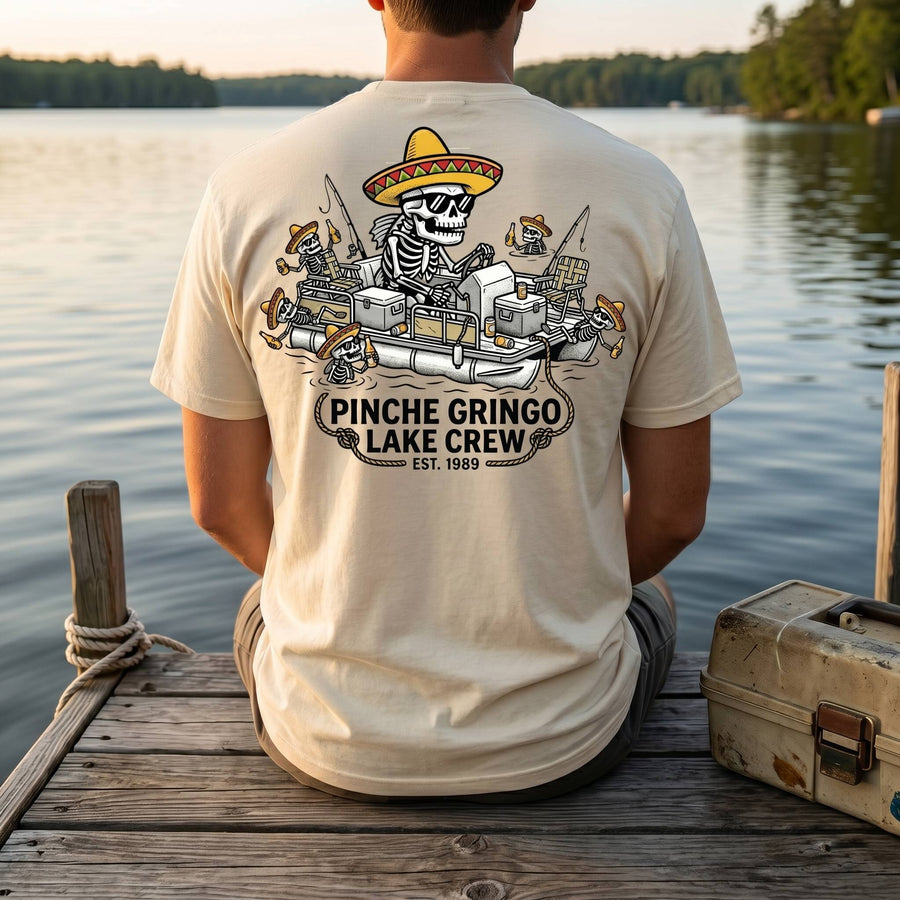 Pinche Gringo Lake Crew Booze Cruise Shirt