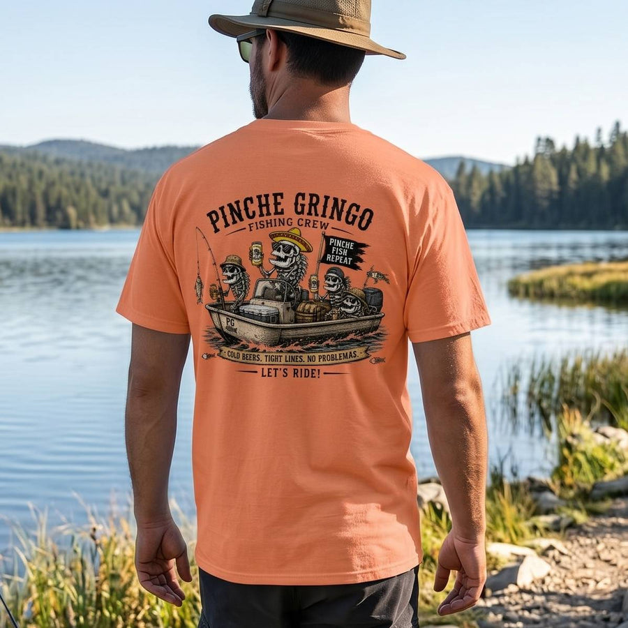 Pinche Gringo Fishing Crew Pinche Fish Shirt