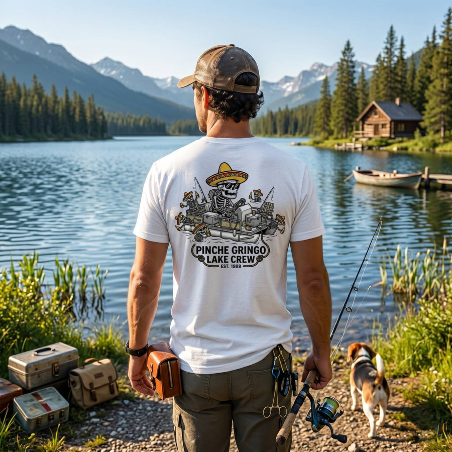 Pinche Gringo Lake Crew Booze Cruise Shirt