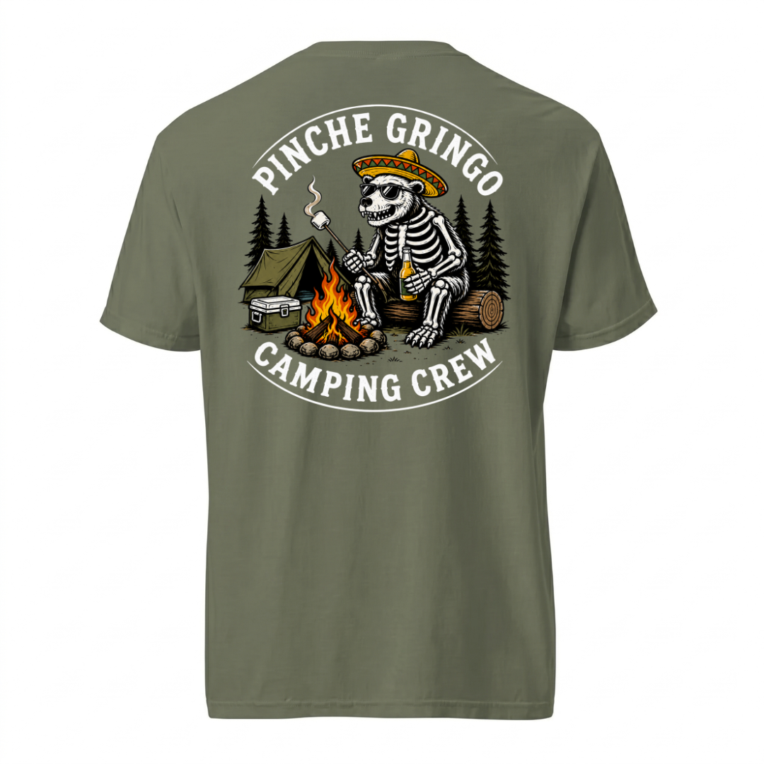 Pinche Gringo Camping Crew Campfire Shirt