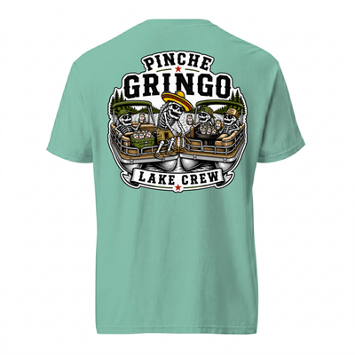 Pinche Gringo Lake Crew Floating party Shirt