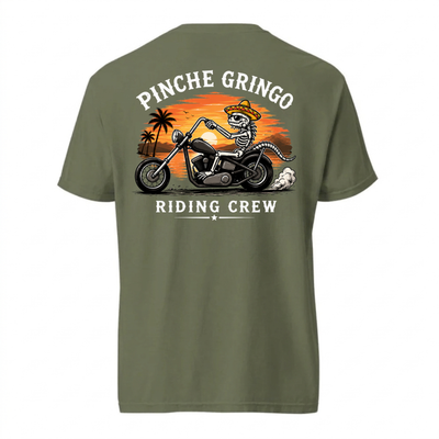 Pinche Gringo Riding Crew Sunset Ride Shirt