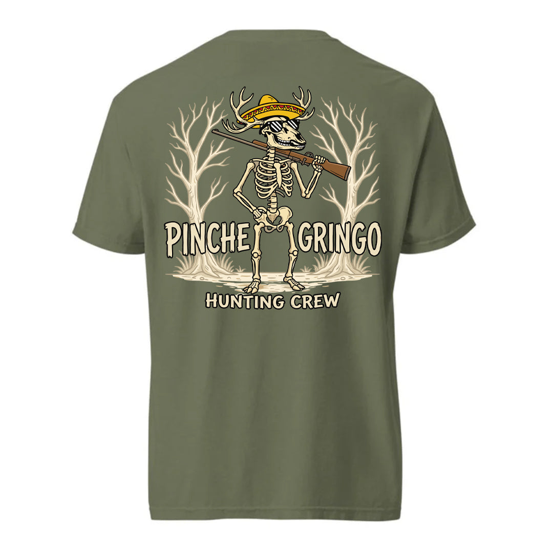 Pinche Gringo Hunting Crew Deer Hunter Shirt (4XL)