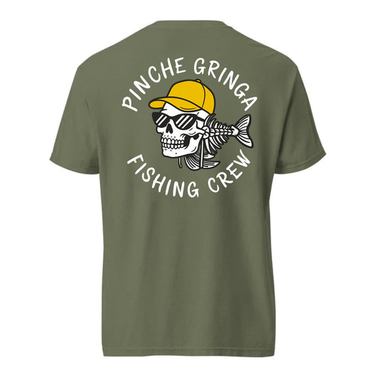 Pinche Gringa Fishing Crew Shirt