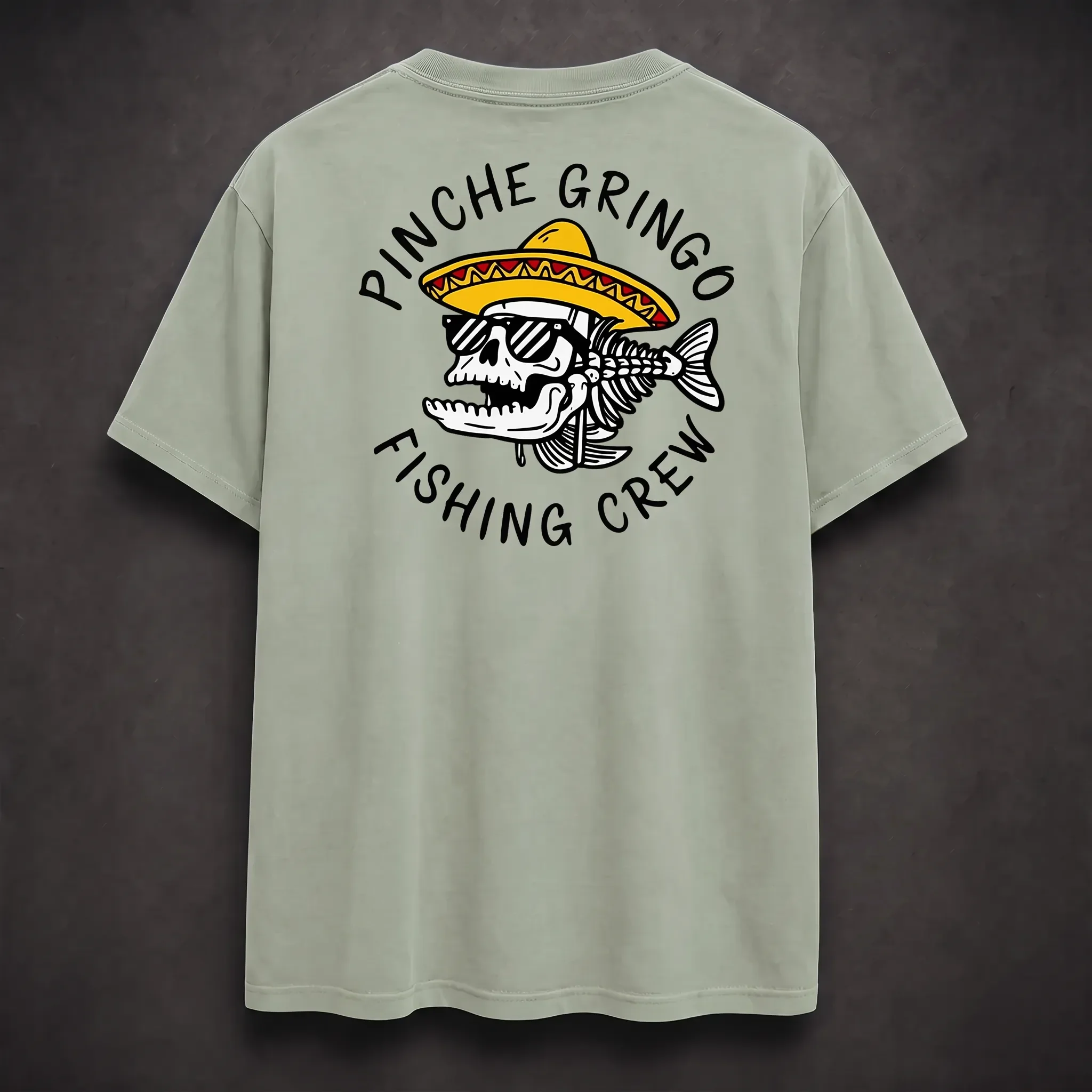 Pinche Gringo Fishing Crew Shirt