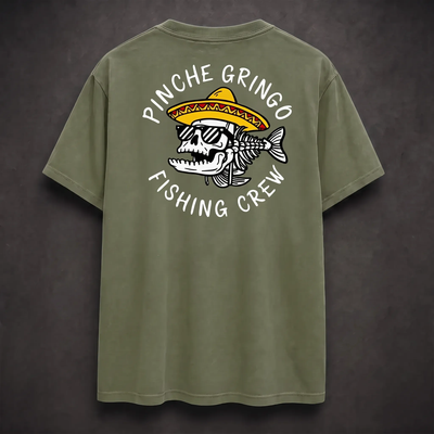 Pinche Gringo Fishing Crew Shirt