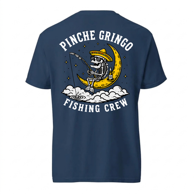 Pinche Gringo Fishing Crew Moon Fish Shirt