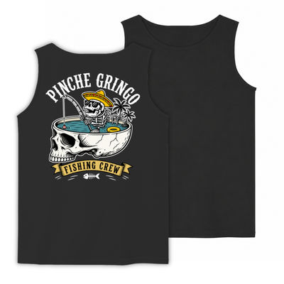 Pinche Gringo Fishing Crew Skull Pool Tank