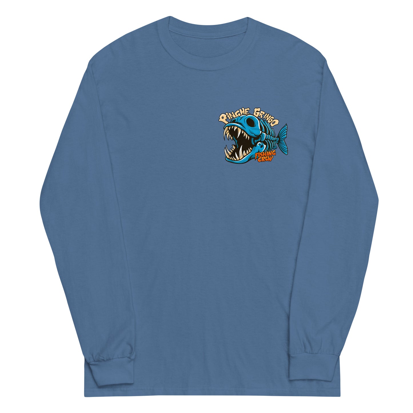 Pinche Gringo Fishing Crew Bonefish Long Sleeve Shirt