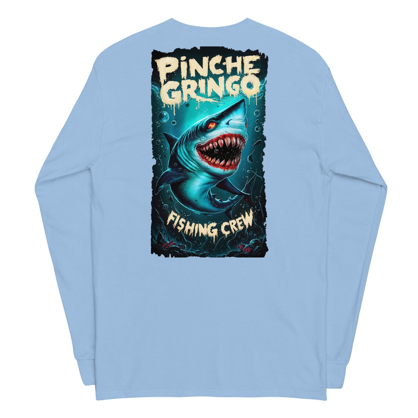 Gringoween Zombie Shark Long Sleeve Shirt